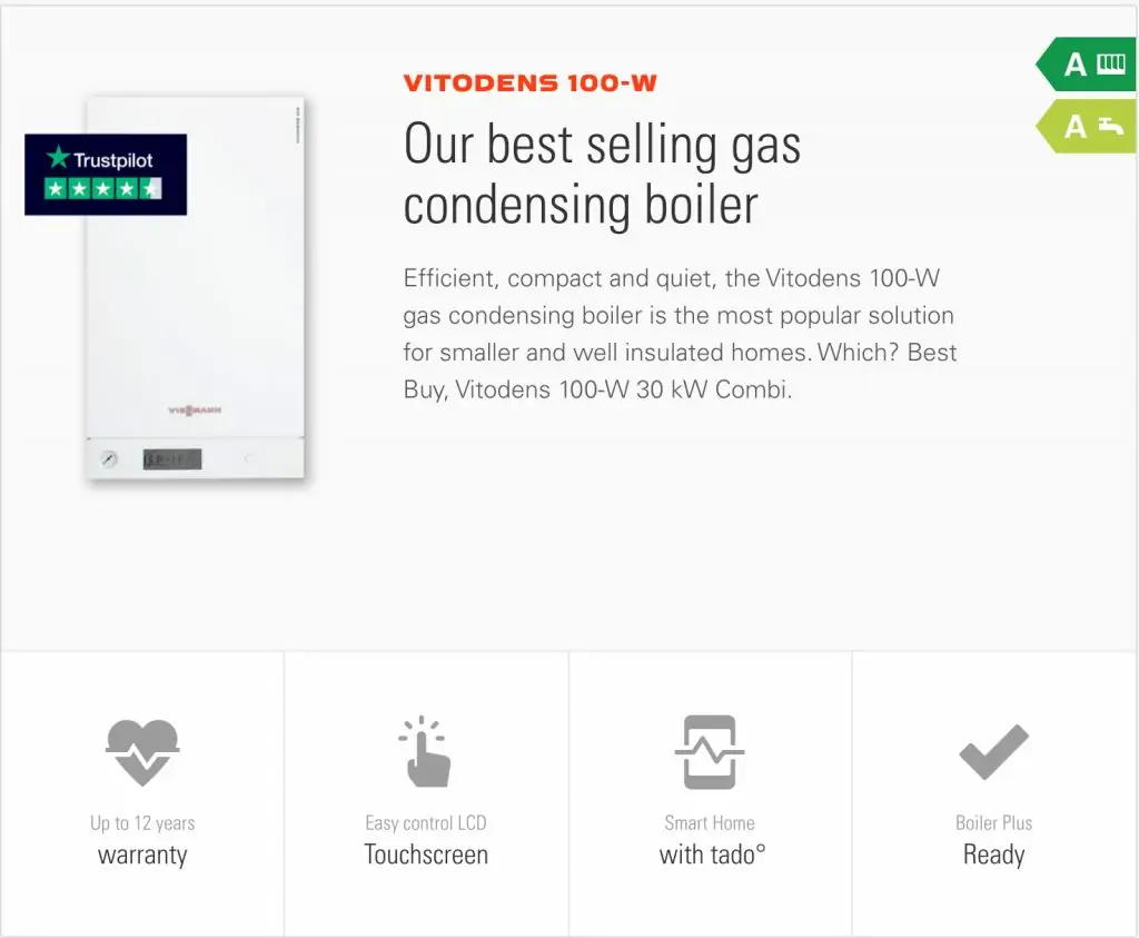 Viessmann boiler in Northampton